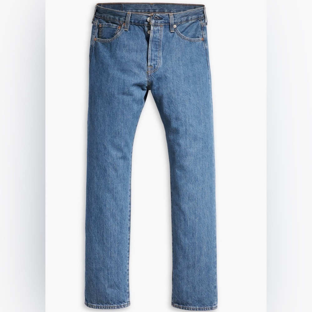 LEVI’S 501 ORIGINAL FIT MEN'S JEANS STRAIGHT LEG BUTTON FLY 38x30